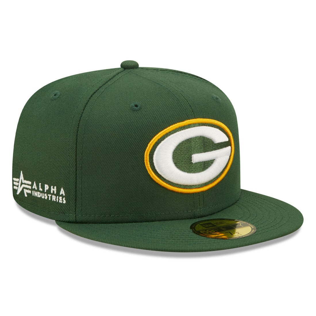 Green Bay Packers New Era x Alpha Industries Alpha 59FIFTY Fitted Hat - Green online