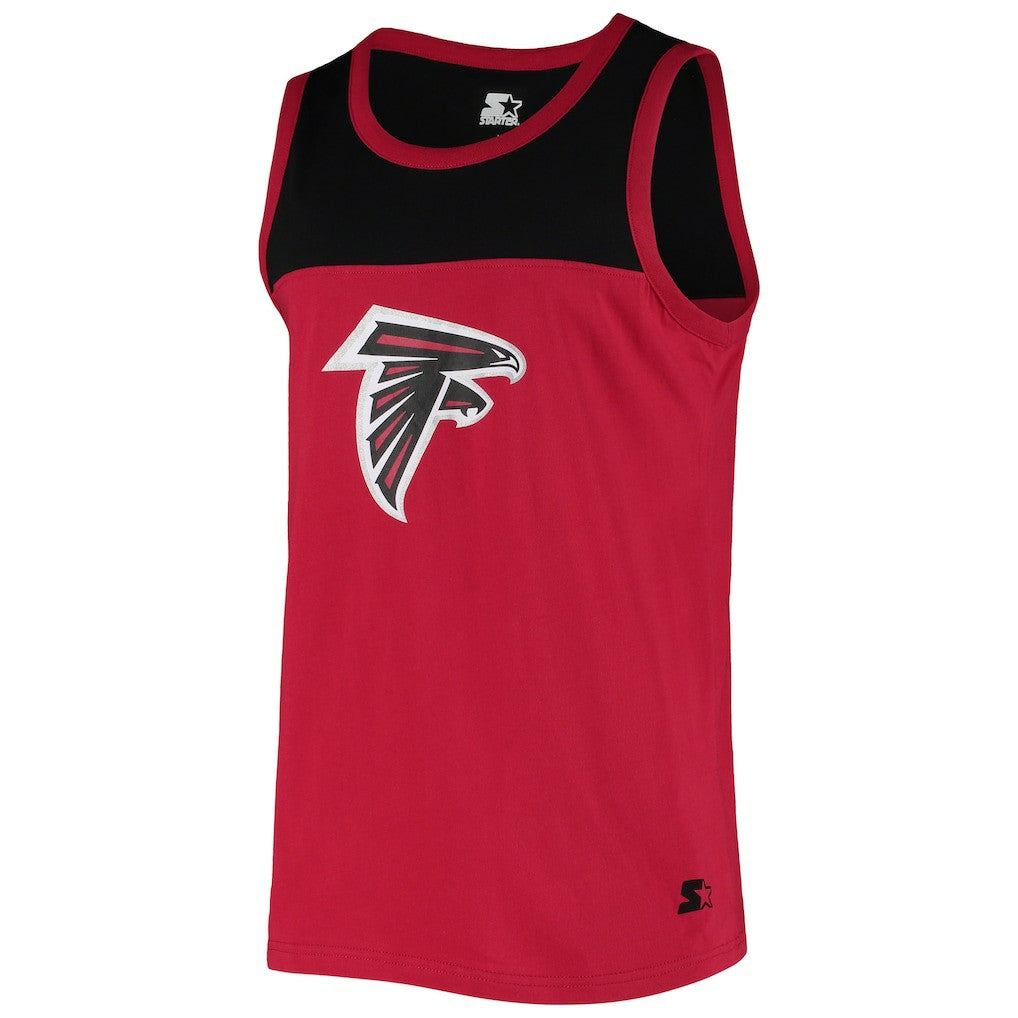 Atlanta Falcons Starter Team Touchdown Fashion Tank Top - Red/Black online