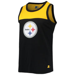 Pittsburgh Steelers Starter Team Touchdown Fashion Tank Top - Black/Gold cheap