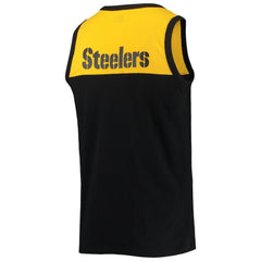 Pittsburgh Steelers Starter Team Touchdown Fashion Tank Top - Black/Gold cheap