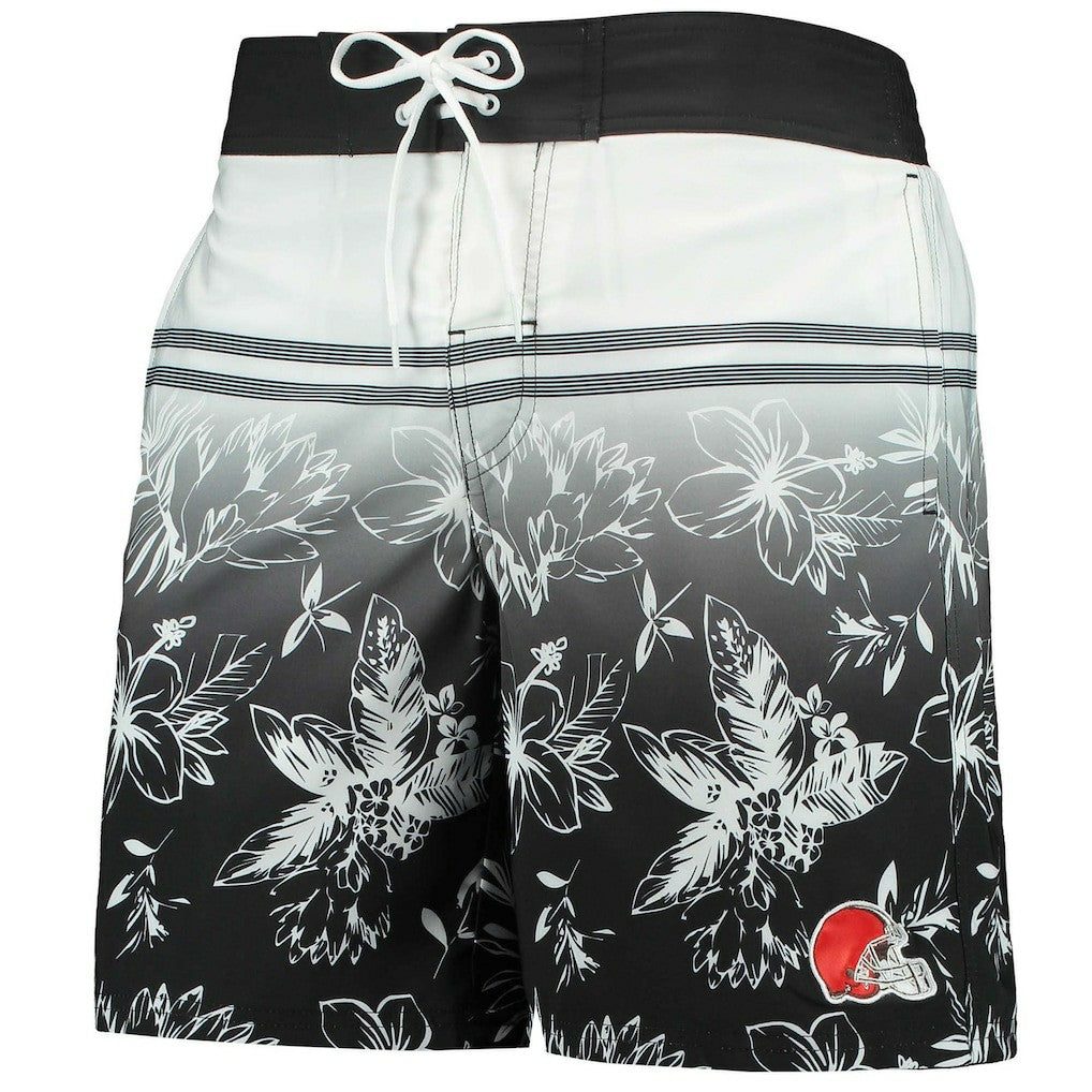 Cleveland Browns G-III Sports by Carl Banks Island Volley Swim Shorts - Black online