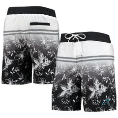 Carolina Panthers G-III Sports by Carl Banks Island Volley Swim Shorts - Black for sale