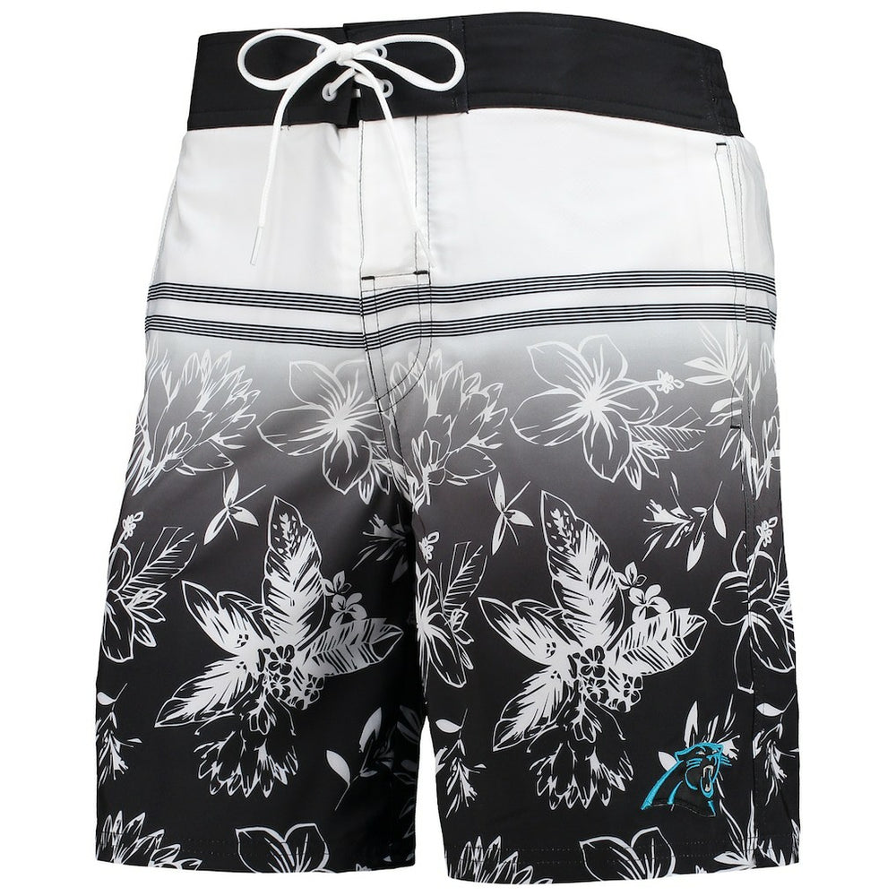 Carolina Panthers G-III Sports by Carl Banks Island Volley Swim Shorts - Black for sale