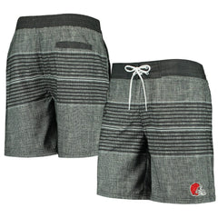 Cleveland Browns G-III Sports by Carl Banks Horizon Swim Shorts - Black for sale