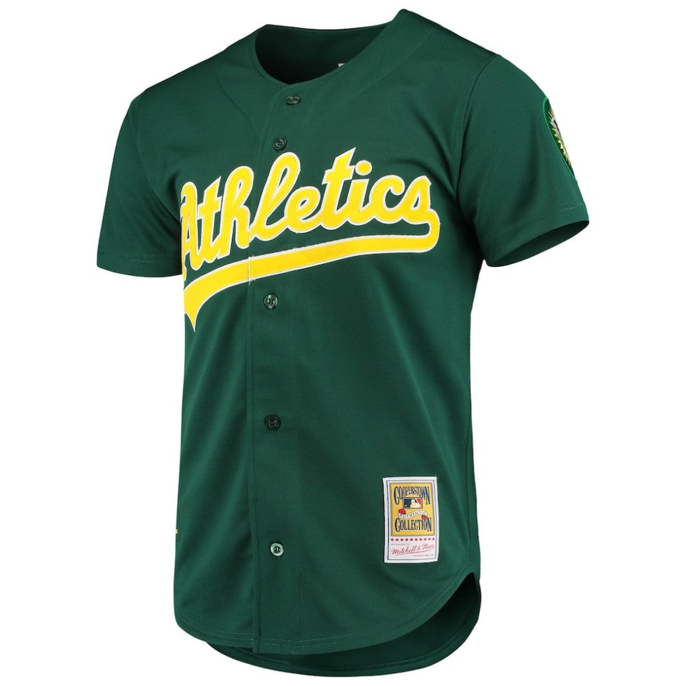 Mark McGwire Athletics 1997 Cooperstown Collection Authentic Jersey - Green | Mitchell & Ness