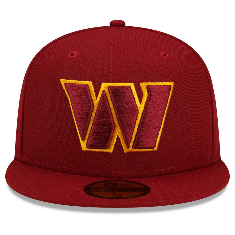 Washington Commanders New Era Team Basic 59FIFTY Fitted Hat - Burgundy on sale