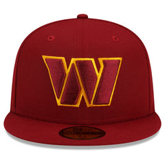 Washington Commanders New Era Team Basic 59FIFTY Fitted Hat - Burgundy on sale