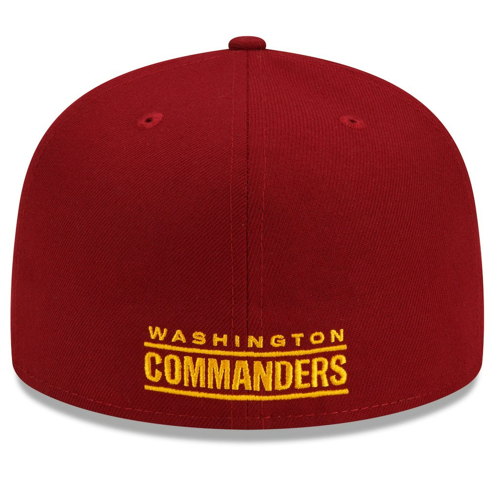 Washington Commanders New Era Team Basic 59FIFTY Fitted Hat - Burgundy on sale
