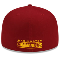 Washington Commanders New Era Team Basic 59FIFTY Fitted Hat - Burgundy on sale
