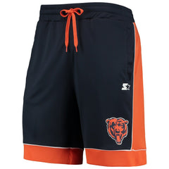 Chicago Bears Starter Fan Favorite Fashion Shorts - Navy/Orange discount