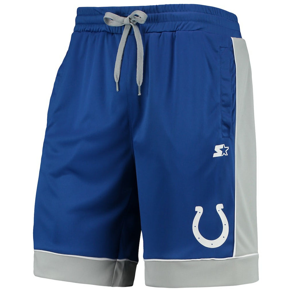 Indianapolis Colts Starter Fan Favorite Fashion Shorts - Royal/Gray cheap