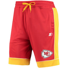 Kansas City Chiefs Starter Fan Favorite Fashion Shorts - Red/Gold outlet