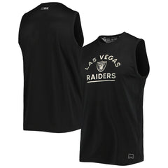 Las Vegas Raiders MSX by Michael Strahan Rebound Tank Top - Black for sale