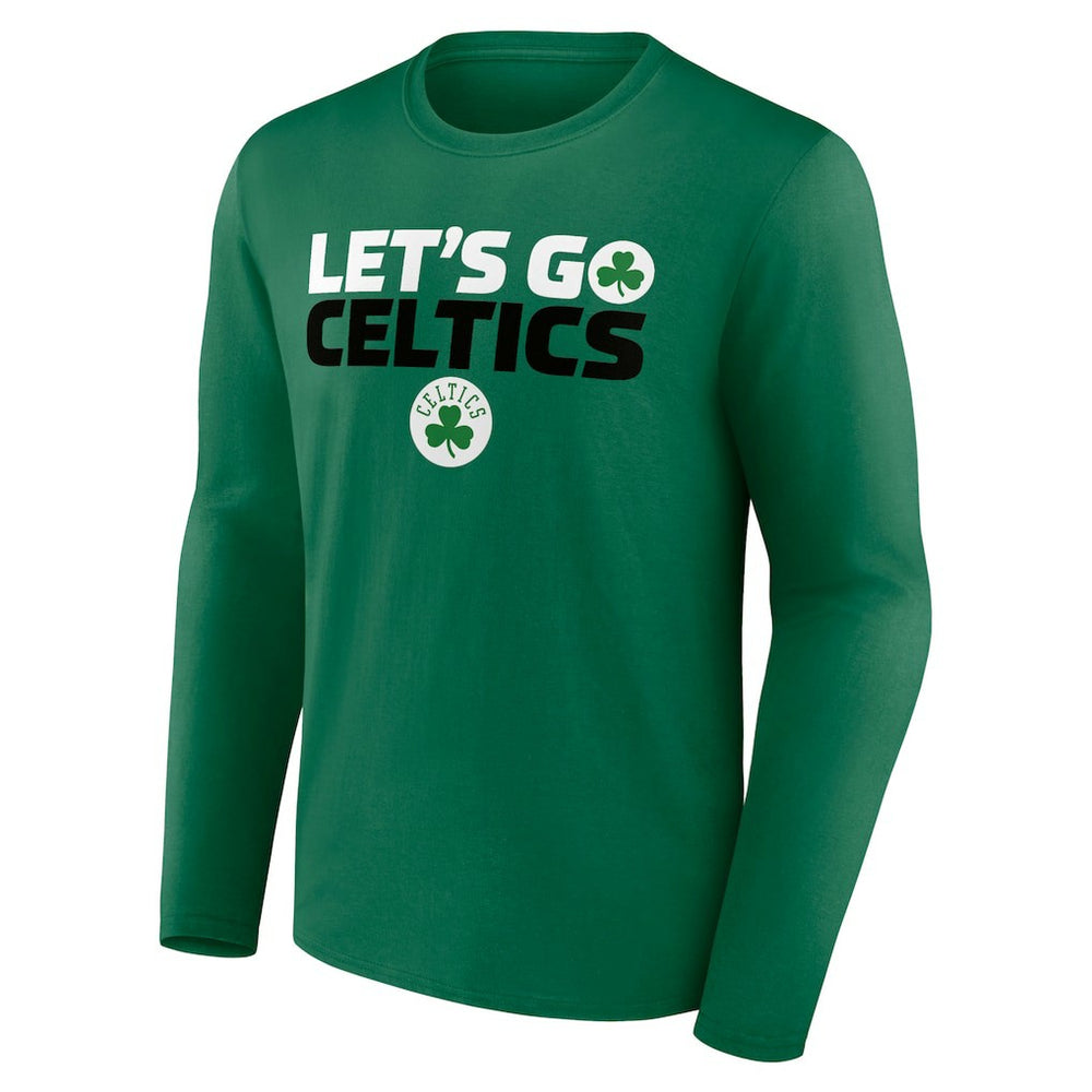 Boston Celtics Tip-Off Long Sleeve T-Shirt - Kelly Green sale