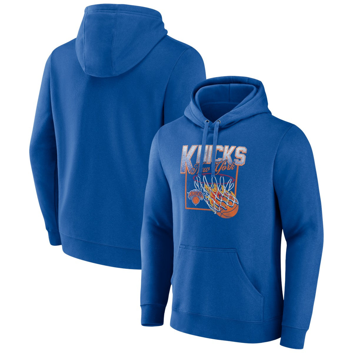 New York Knicks Alley Oop Pullover Hoodie - Blue discount