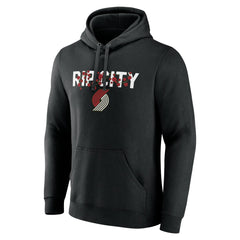 Portland Trail Blazers Tip-Off Pullover Hoodie - Black sale