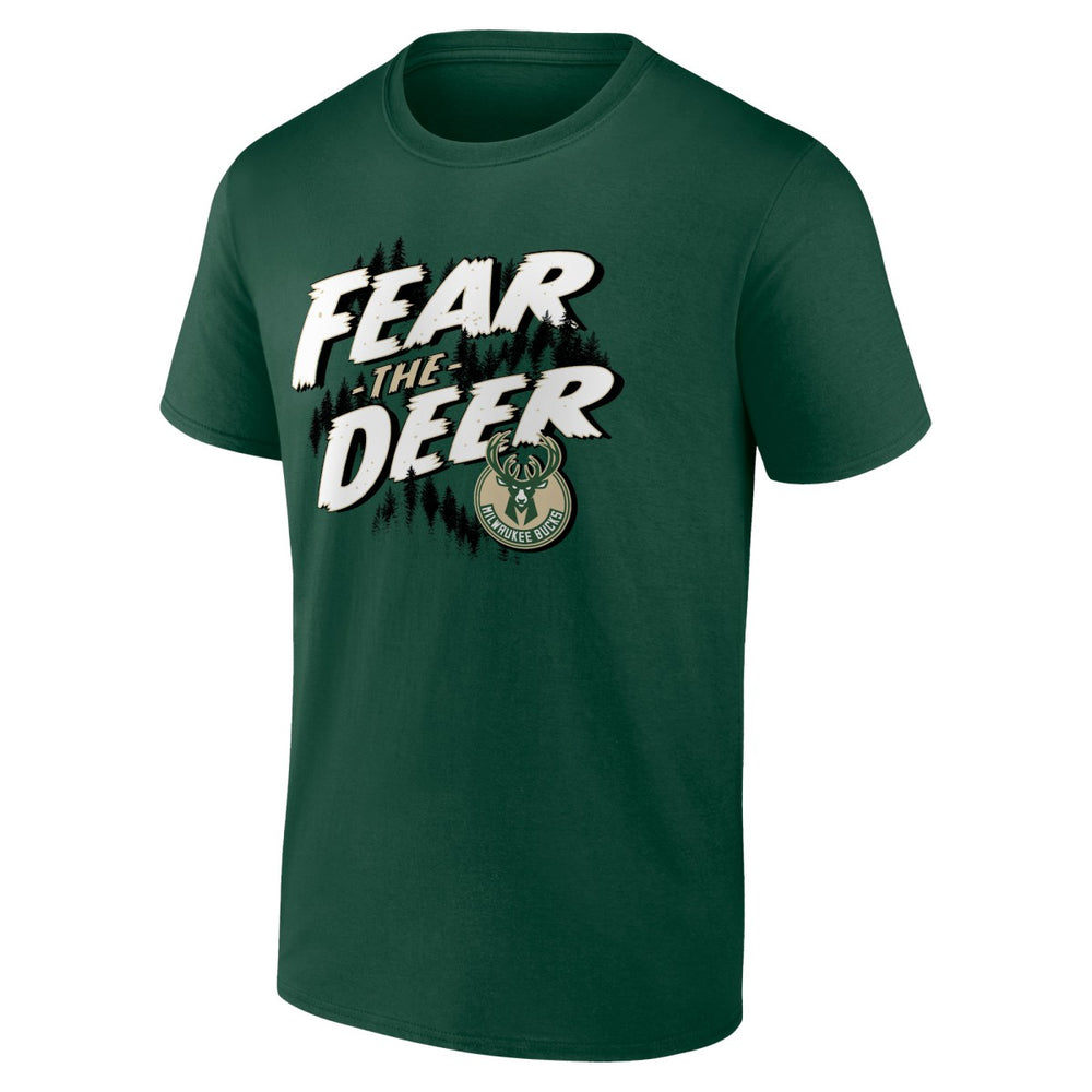 Milwaukee Bucks Tip-Off T-Shirt - Hunter Green for sale