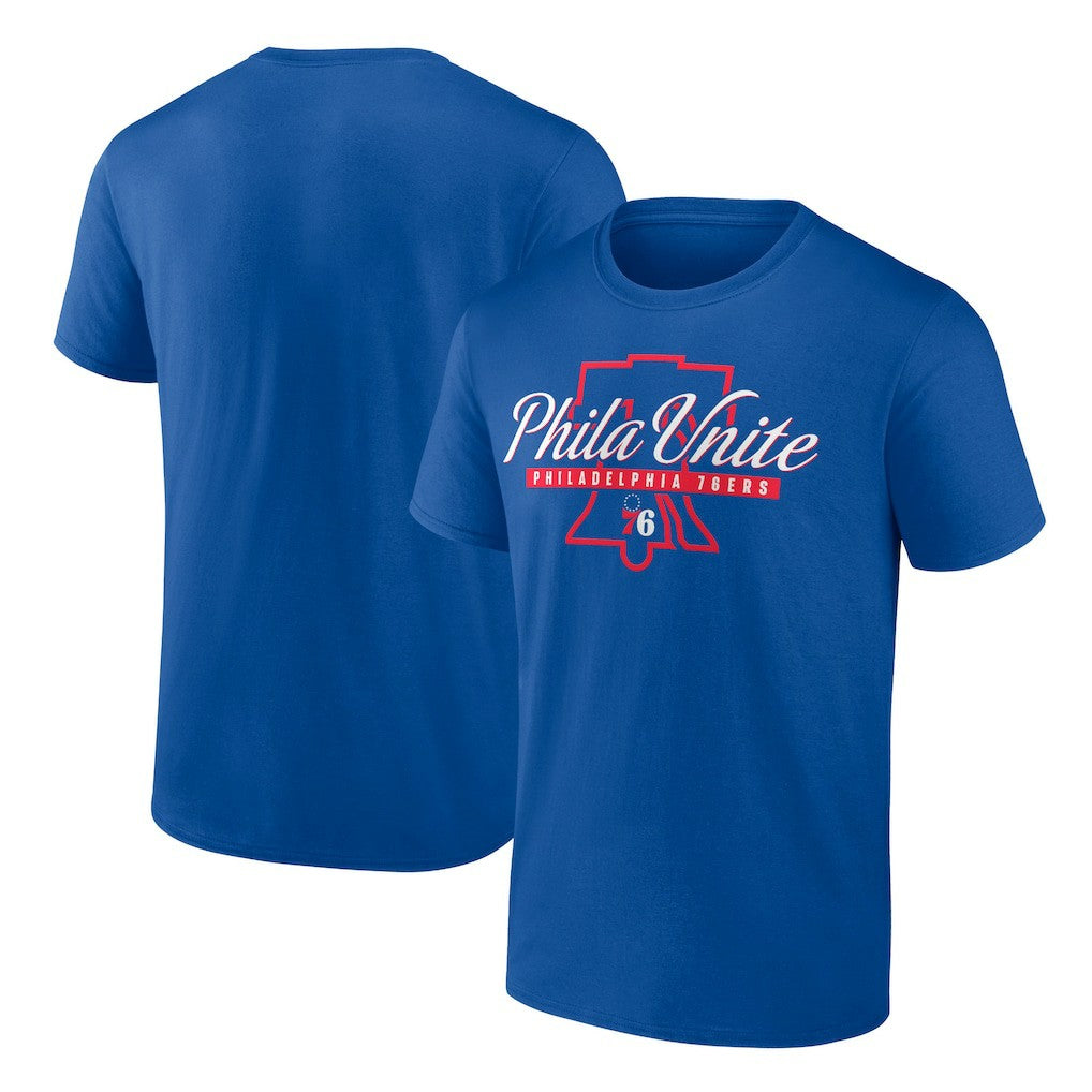 Philadelphia 76ers Tip-Off T-Shirt - Royal discount