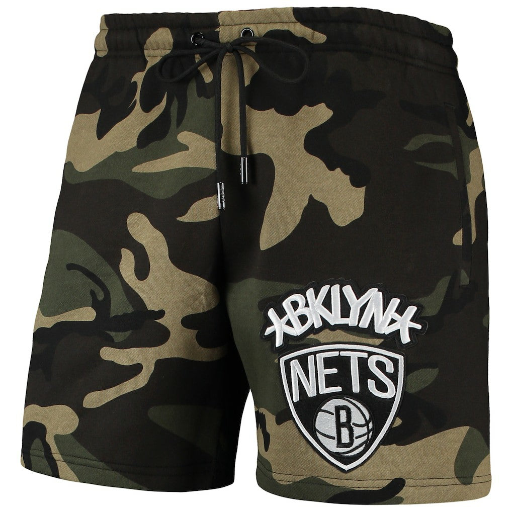 Brooklyn Nets Pro Standard Team Shorts - Camo sale