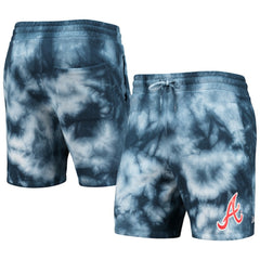 Atlanta Braves Team Dye Shorts - Navy | New Era