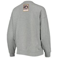 Chicago White Sox Women's Cooperstown Collection Logo Lightweight Pullover Sweatshirt - Heathered Gray | Mitchell & Ness