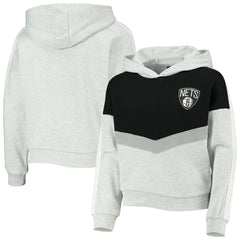 Brooklyn Nets Girls Youth All Yours Pullover Hoodie - Heathered Gray online