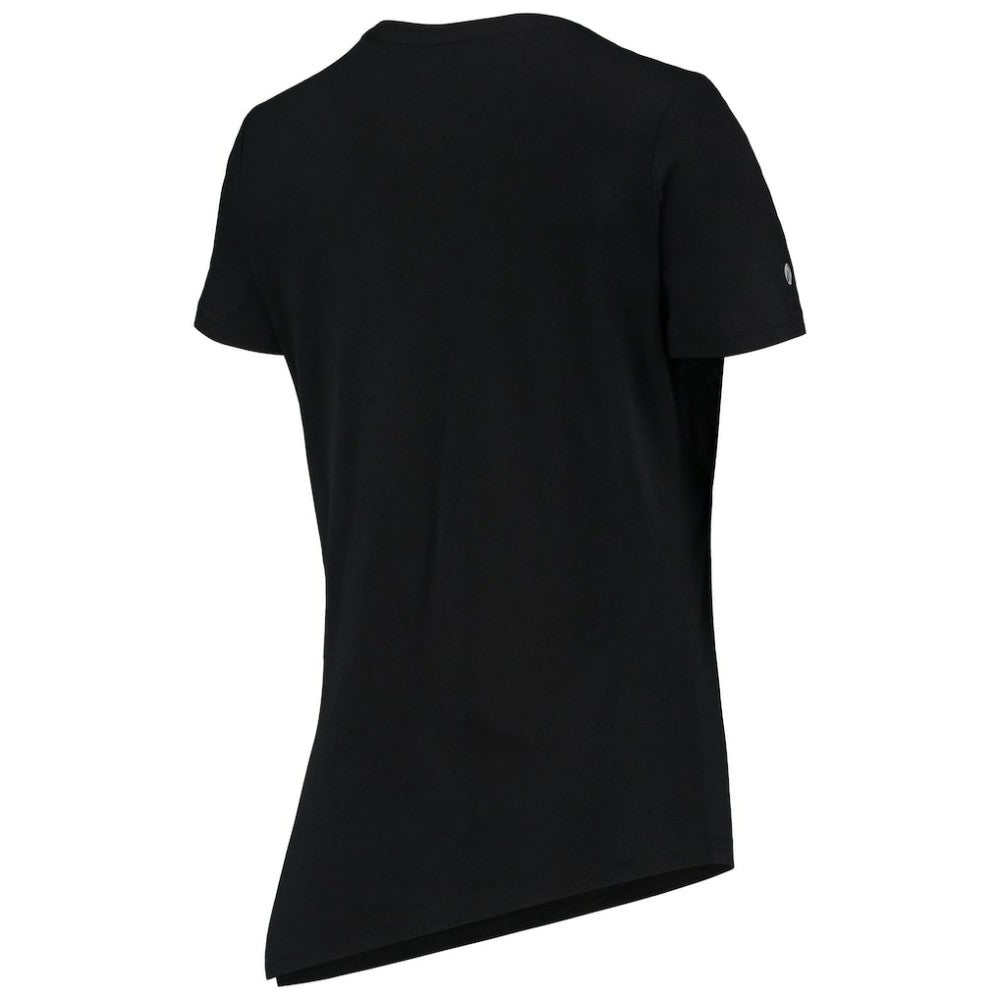 St. Louis Cardinals Levelwear Women's Birch Delta Asymmetrical T-Shirt - Black