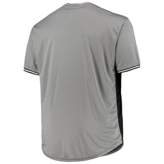 Chicago White Sox Solid V-Neck T-Shirt - Black/Gray