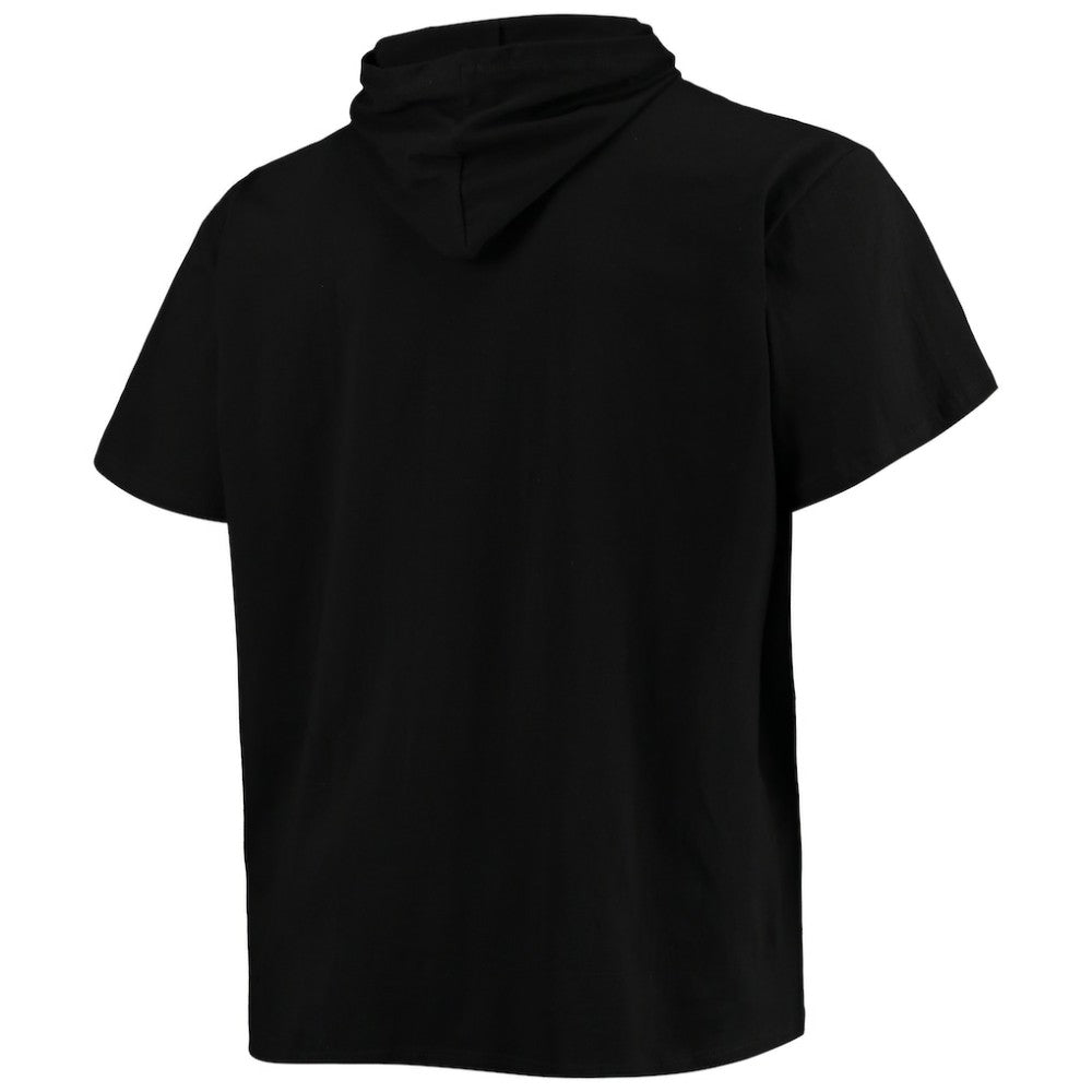 San Francisco Giants Big & Tall Jersey Short Sleeve Pullover Hoodie T-Shirt - Black