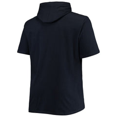 Cleveland Guardians Big & Tall Jersey Short Sleeve Pullover Hoodie T-Shirt - Navy