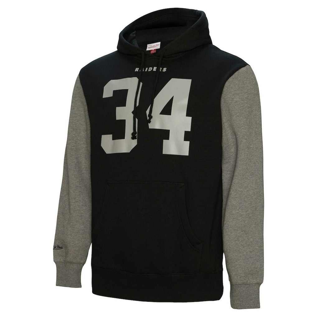 Bo Jackson Las Vegas Raiders Retired Player Name & Number Pullover Hoodie - Black for sale