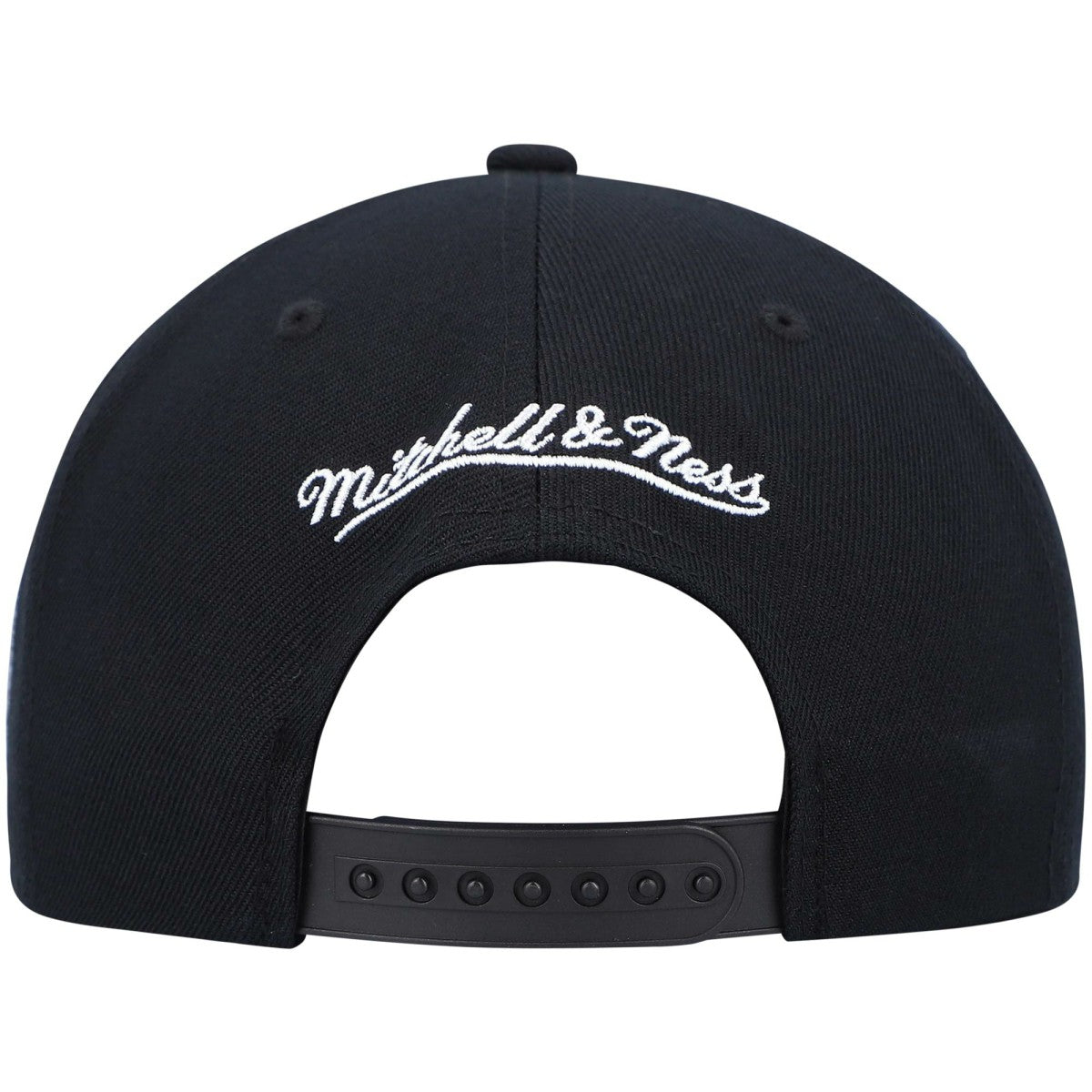 Minnesota Timberwolves Hardwood Classics Script 2.0 Snapback Hat - Black | Mitchell & Ness for sale