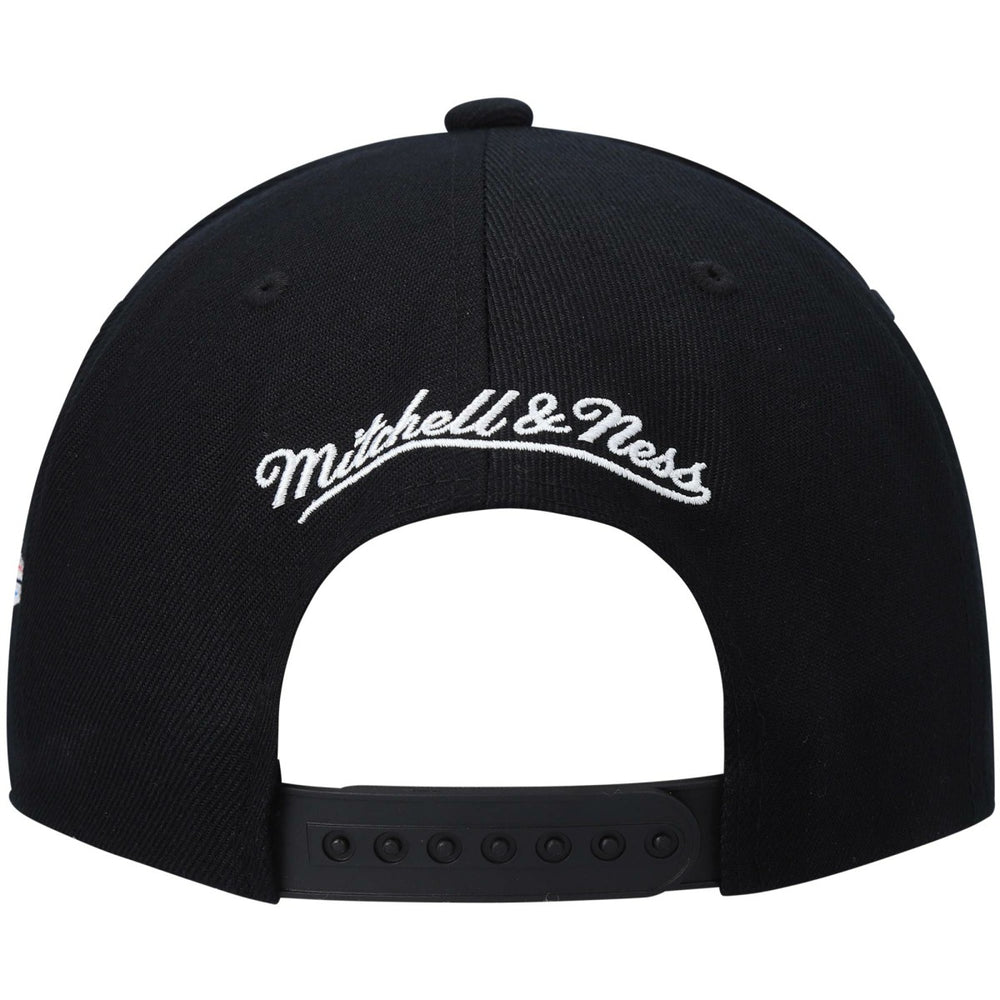 Oklahoma City Thunder Hardwood Classics Script 2.0 Snapback Hat - Black | Mitchell & Ness online