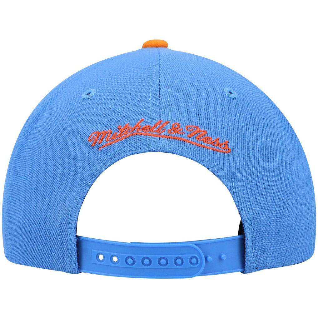 Cleveland Cavaliers Hardwood Classics Team Two-Tone 2.0 Snapback Hat sale - Blue/Orange | Mitchell & Ness cheap