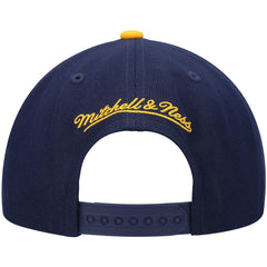 Golden State Warriors Hardwood Classics Team Two-Tone 2.0 Snapback Hat sale - Navy/Gold | Mitchell & Ness cheap