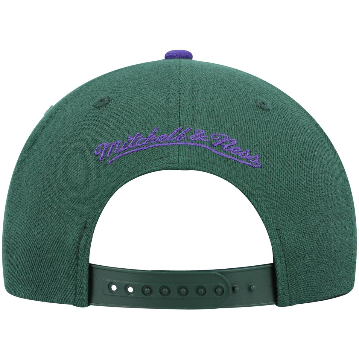Milwaukee Bucks Hardwood Classics Team Two-Tone 2.0 Snapback Hat - Green/Purple | Mitchell & Ness on sale
