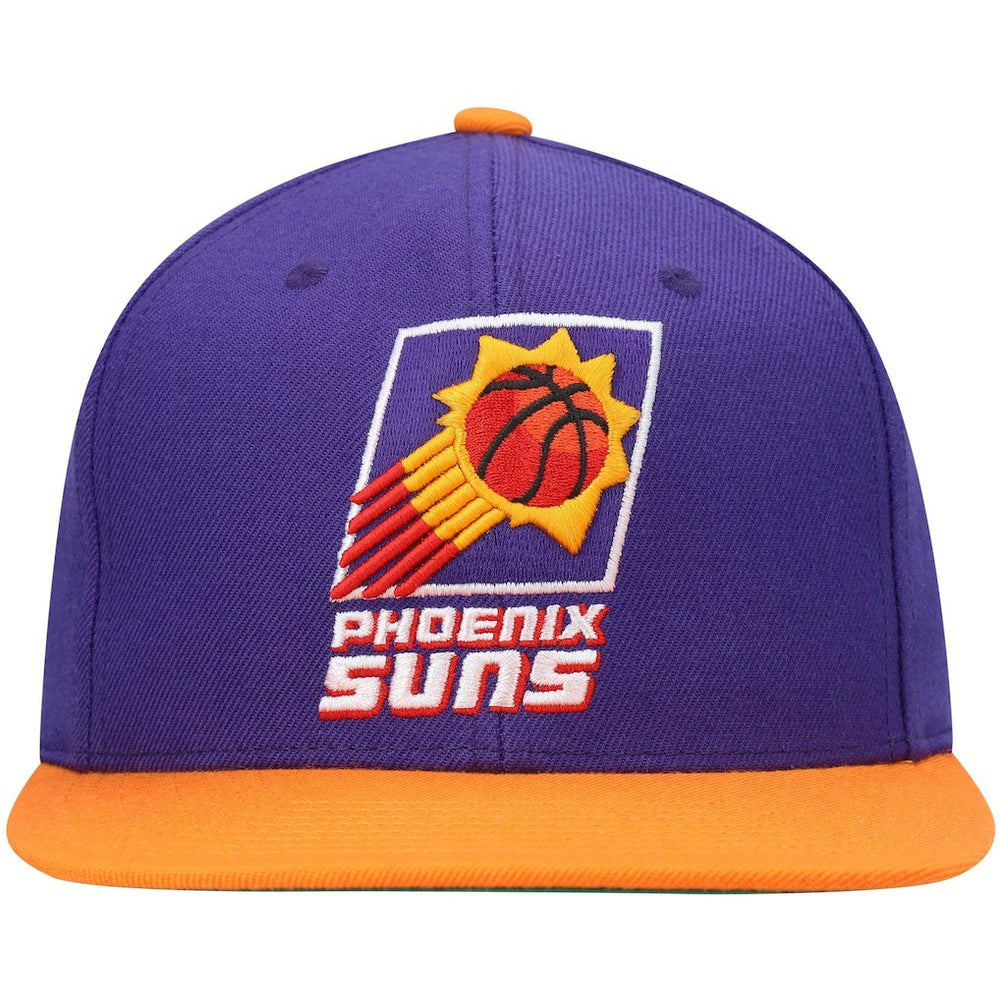 Phoenix Suns Hardwood Classics Team Two-Tone 2.0 Snapback Hat sale - Purple/Orange | Mitchell & Ness for sale