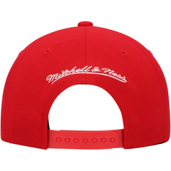 Atlanta Hawks Hardwood Classics Team Ground 2.0 Snapback Hat - Red | Mitchell & Ness sale