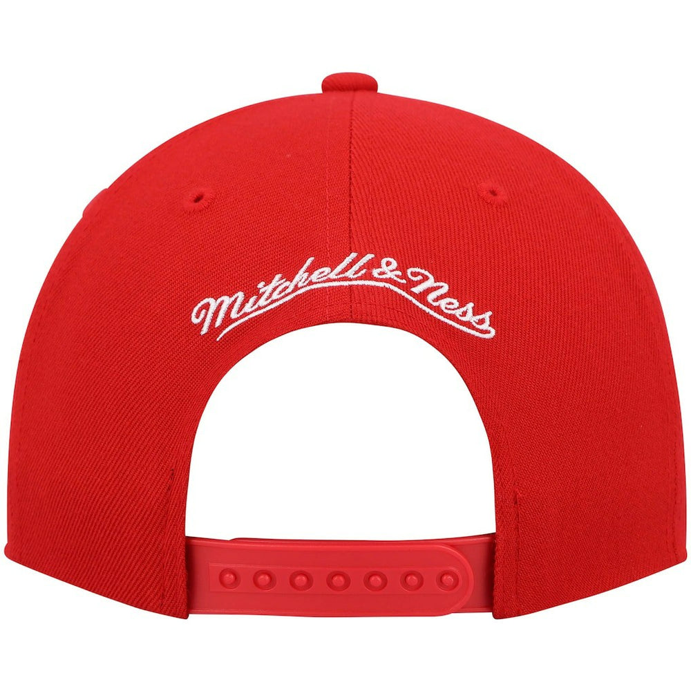 Chicago Bulls Hardwood Classics Team Ground 2.0 Snapback Hat - Red | Mitchell & Ness sale