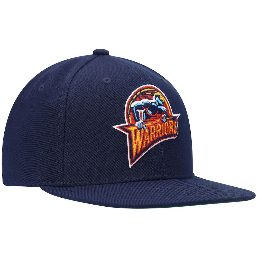 Golden State Warriors Hardwood Classics Team Ground 2.0 Snapback Hat sale - Navy | Mitchell & Ness sale