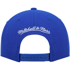 New York Knicks Hardwood Classics Team Ground 2.0 Snapback Hat - Blue | Mitchell & Ness discount