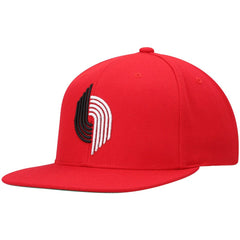 Portland Trail Blazers Hardwood Classics Team Ground 2.0 Snapback Hat sale - Red | Mitchell & Ness on sale