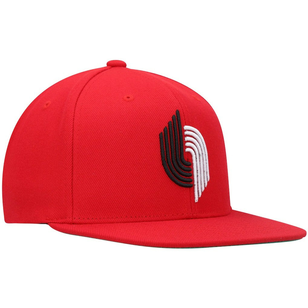 Portland Trail Blazers Hardwood Classics Team Ground 2.0 Snapback Hat sale - Red | Mitchell & Ness on sale