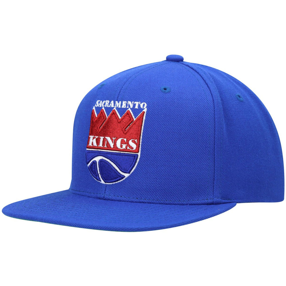 Sacramento Kings Hardwood Classics Team Ground 2.0 Snapback Hat - Blue | Mitchell & Ness online