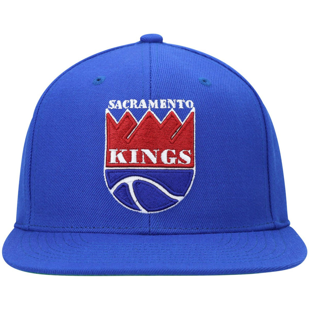 Sacramento Kings Hardwood Classics Team Ground 2.0 Snapback Hat - Blue | Mitchell & Ness online
