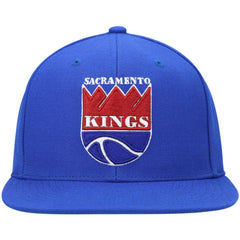 Sacramento Kings Hardwood Classics Team Ground 2.0 Snapback Hat - Blue | Mitchell & Ness online
