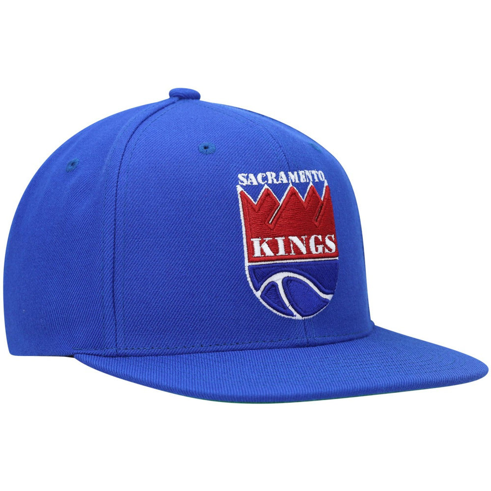 Sacramento Kings Hardwood Classics Team Ground 2.0 Snapback Hat - Blue | Mitchell & Ness online