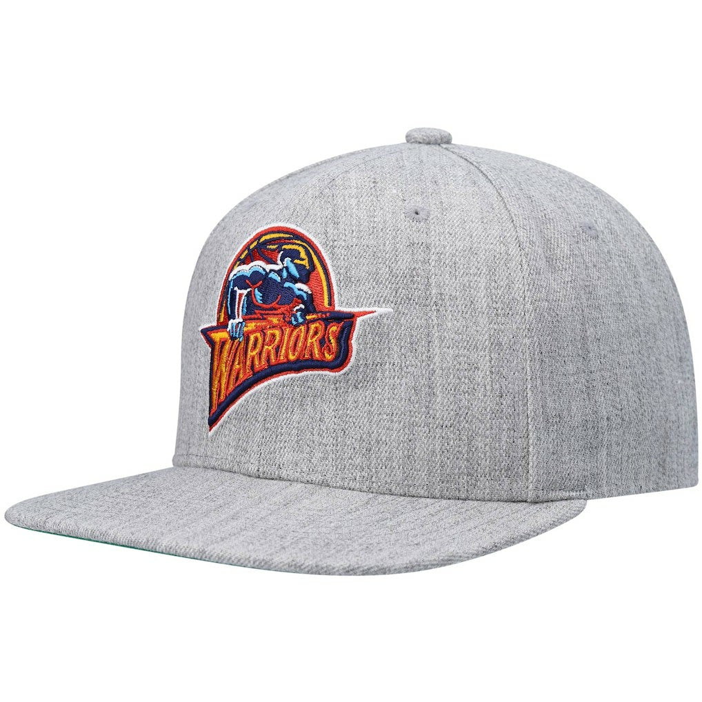 Golden State Warriors Hardwood Classics Team 2.0 Snapback Hat sale - Heathered Gray | Mitchell & Ness on sale