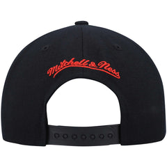 Toronto Raptors Team Two-Tone 2.0 Snapback Hat - Black/Red | Mitchell & Ness discount