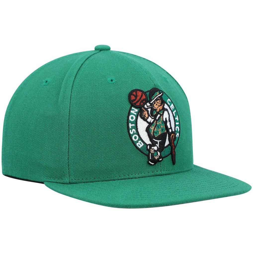 Boston Celtics Ground 2.0 Snapback Hat - Kelly Green | Mitchell & Ness sale